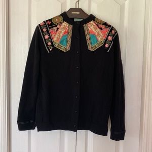 Vintage black cashmere sweater